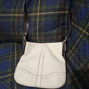 Leather coach pruse